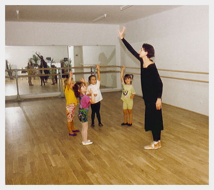 Foto: Ballettunterricht, 1993, Foto: Susanne Kunjappu-Jellinek